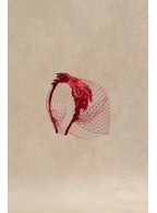 Bridal Wedding Veil Headdress Mesh Lace Head Hat