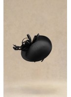 Charming tea party hat with wide brim