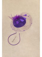 Headdress hat veil feather headdress derby hat