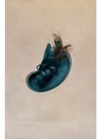 Peacock Feather Tea Party Headdress Hat