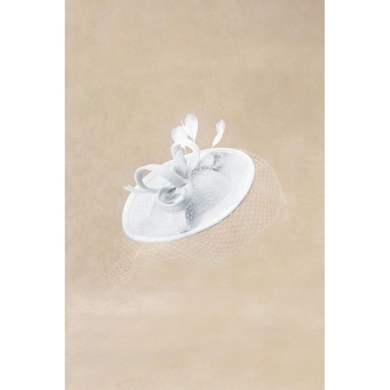 Tea Party Headdress Decoration Solid Color Party Big Hat