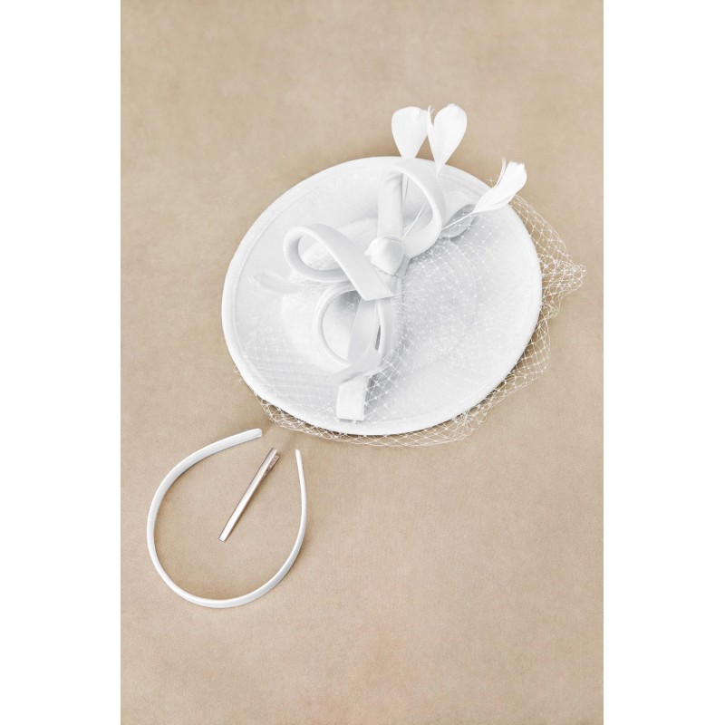 Tea Party Headdress Decoration Solid Color Party Big Hat