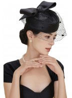 Tea Party Veil Head Decorated Hat