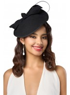 Tea party with large felt headdress hat