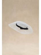 Wide Brim Tea Party Tiara Wedding Hat