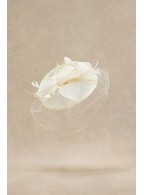 Women's Solid Color Charming Hat with Veil